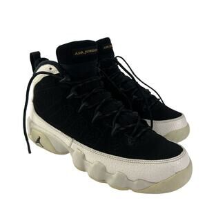 Air Jordan 9 Retro BG Los Angeles Black Summit White 302359-021 Y6.5/ Women's 8